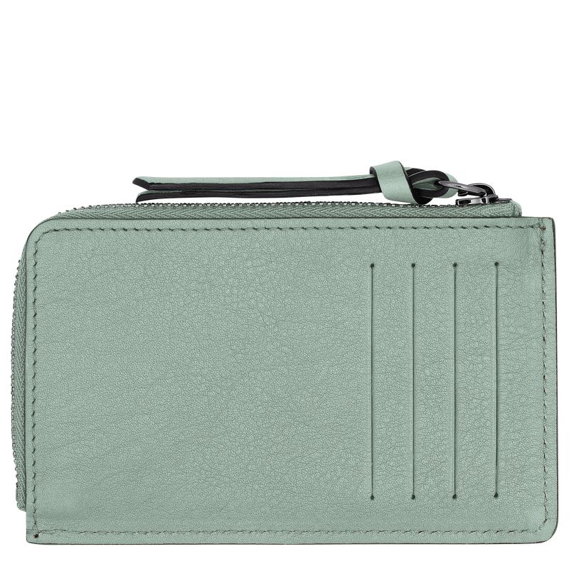 Longchamp 3D Kartenhülle Herren Blau Grün | Deutschland-710EGFBCV