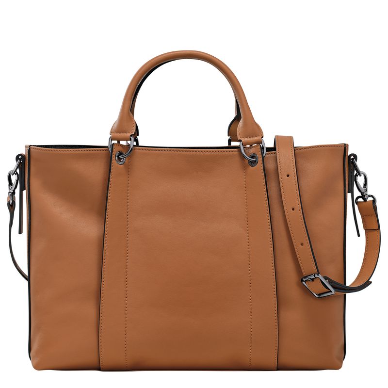 Longchamp 3D L Handtasche Damen Beige | Deutschland-479LBUIHC