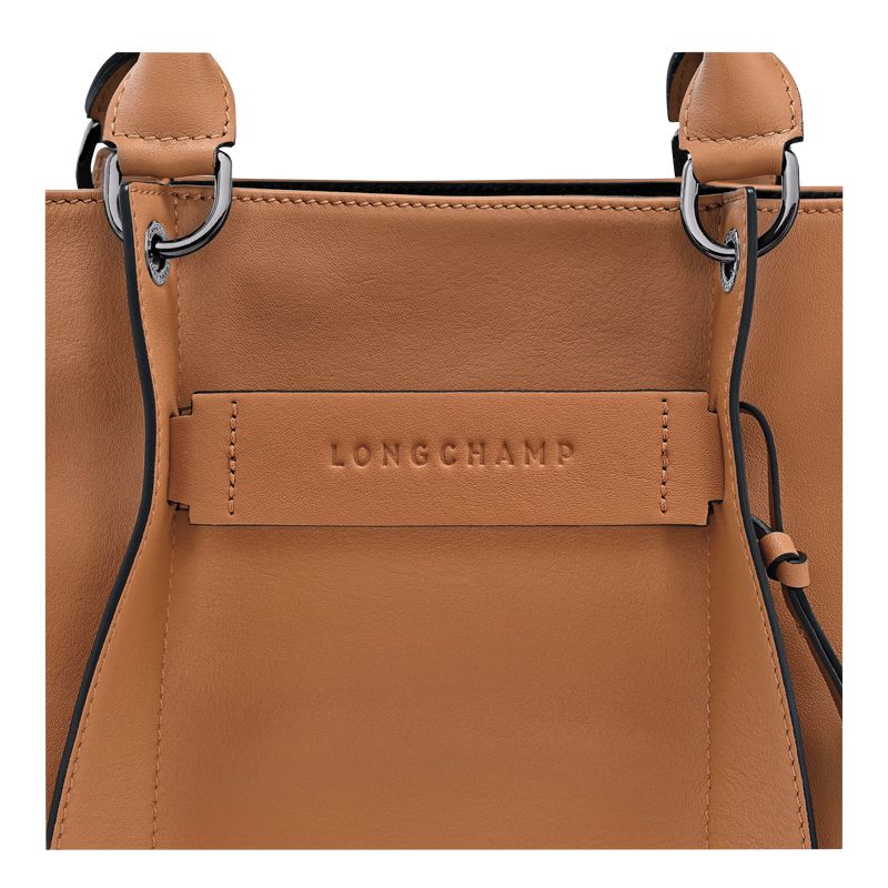 Longchamp 3D L Handtasche Damen Beige | Deutschland-479LBUIHC