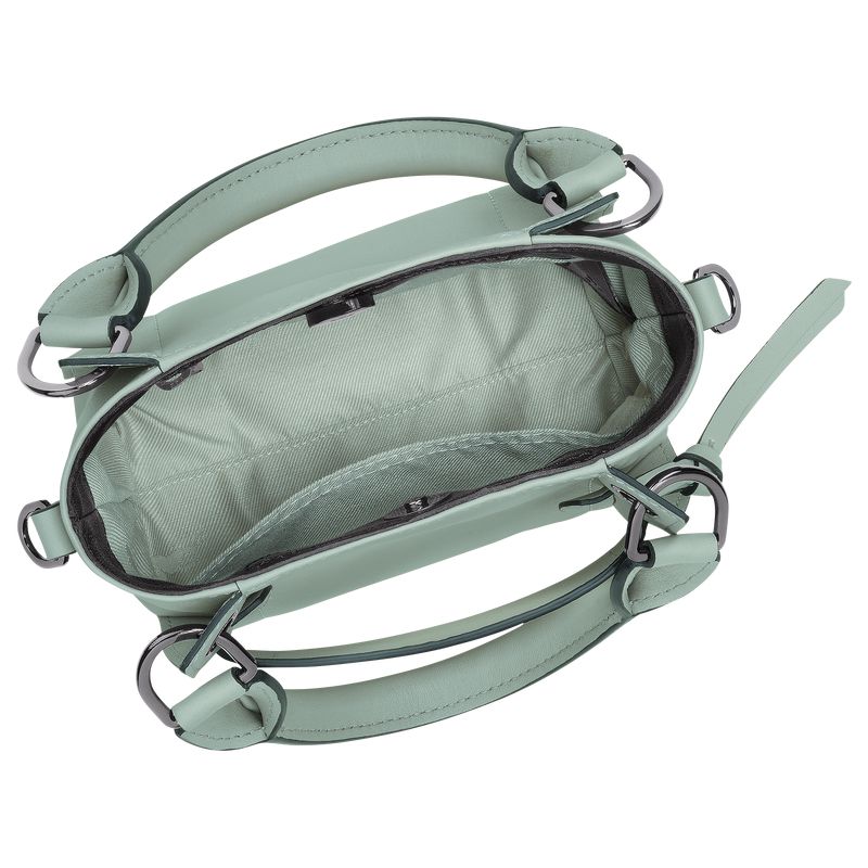 Longchamp 3D Xs Handtasche Damen Blau Grün | Deutschland-526PKNFOC