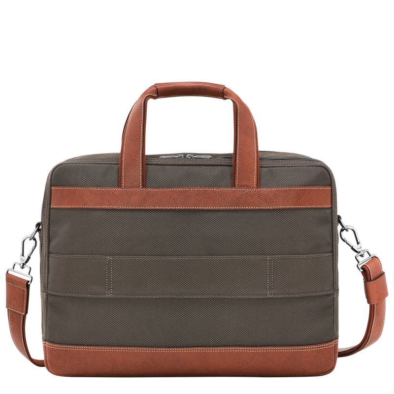 Longchamp Boxford L Aktentasche Herren Braun | Deutschland-310FJWEPT