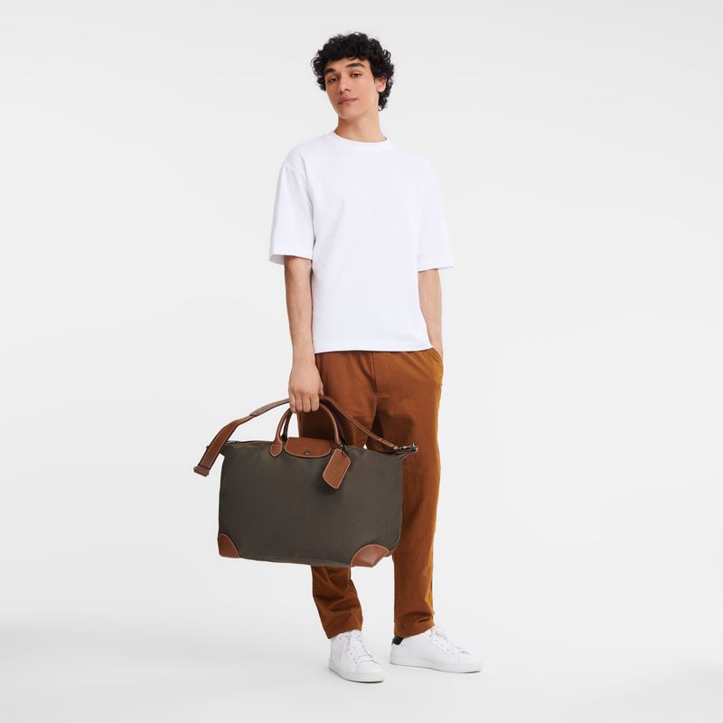 Longchamp Boxford L Reisetasche Herren Braun | Deutschland-278FATDRU