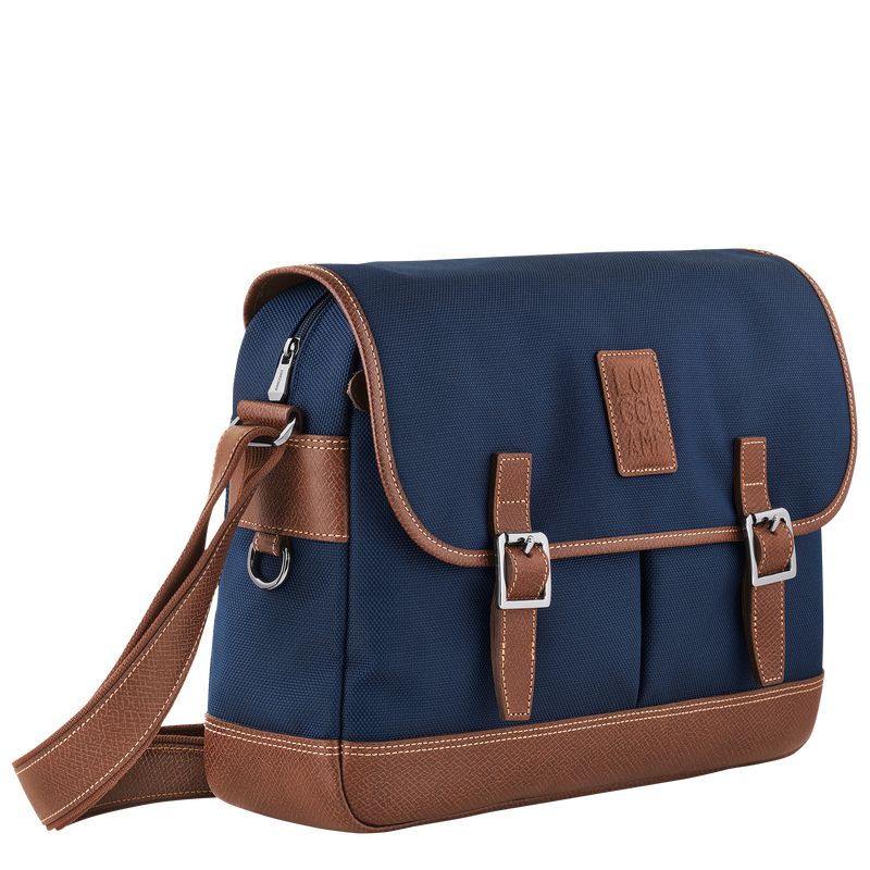 Longchamp Boxford L Umhängetasche Herren Blau | Deutschland-197THKNEV