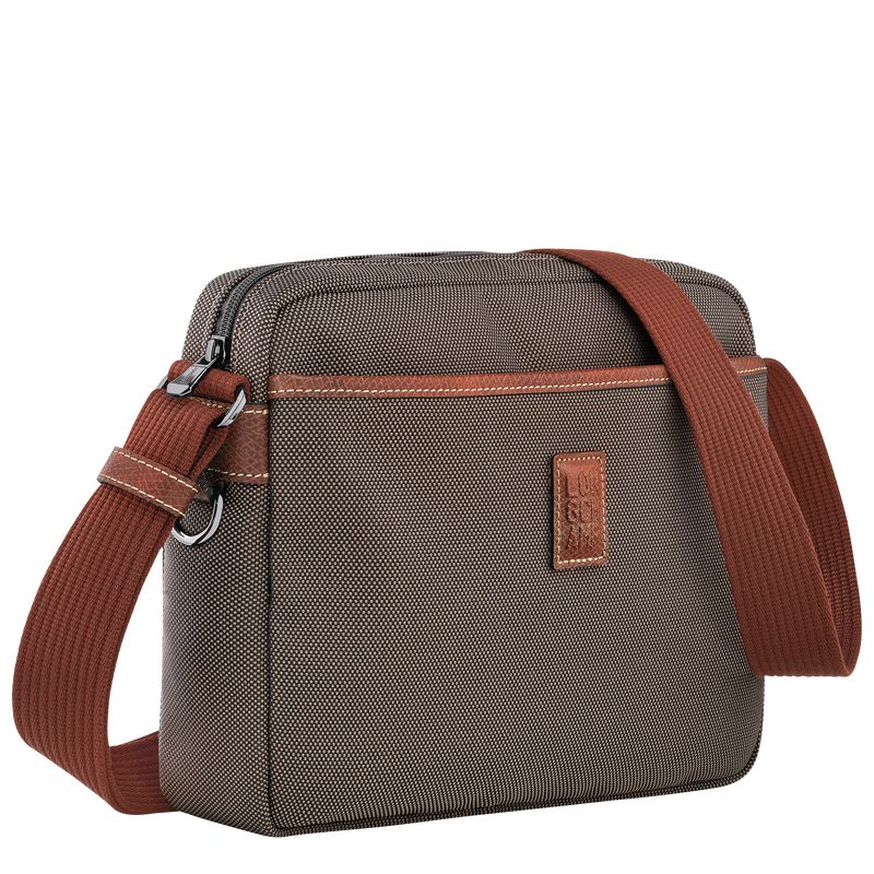 Longchamp Boxford M Camera Umhängetasche Herren Braun | Deutschland-932KSGDUP