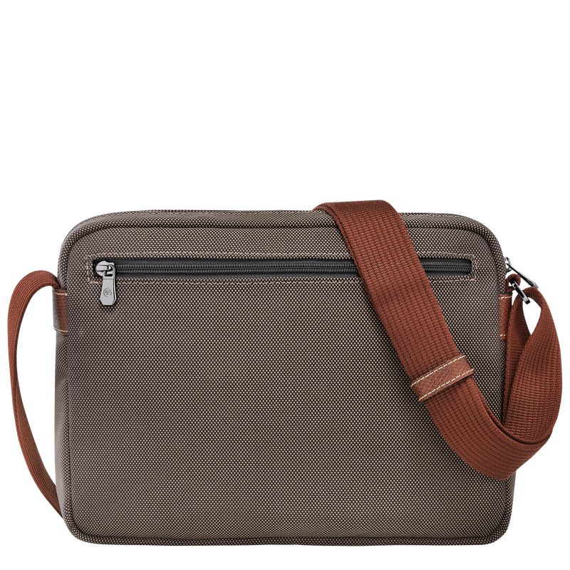 Longchamp Boxford M Camera Umhängetasche Herren Braun | Deutschland-932KSGDUP