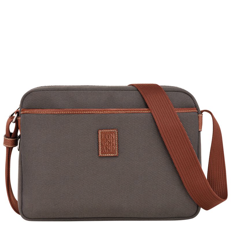 Longchamp Boxford M Camera Umhängetasche Herren Braun | Deutschland-932KSGDUP