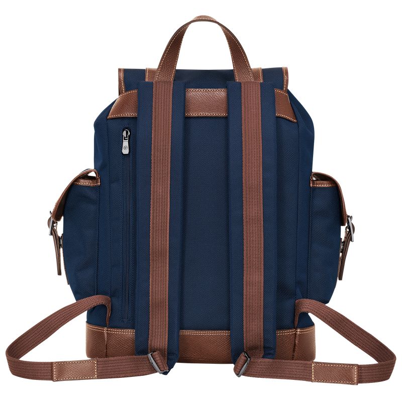 Longchamp Boxford Rucksack Herren Blau | Deutschland-346ZHYKSA