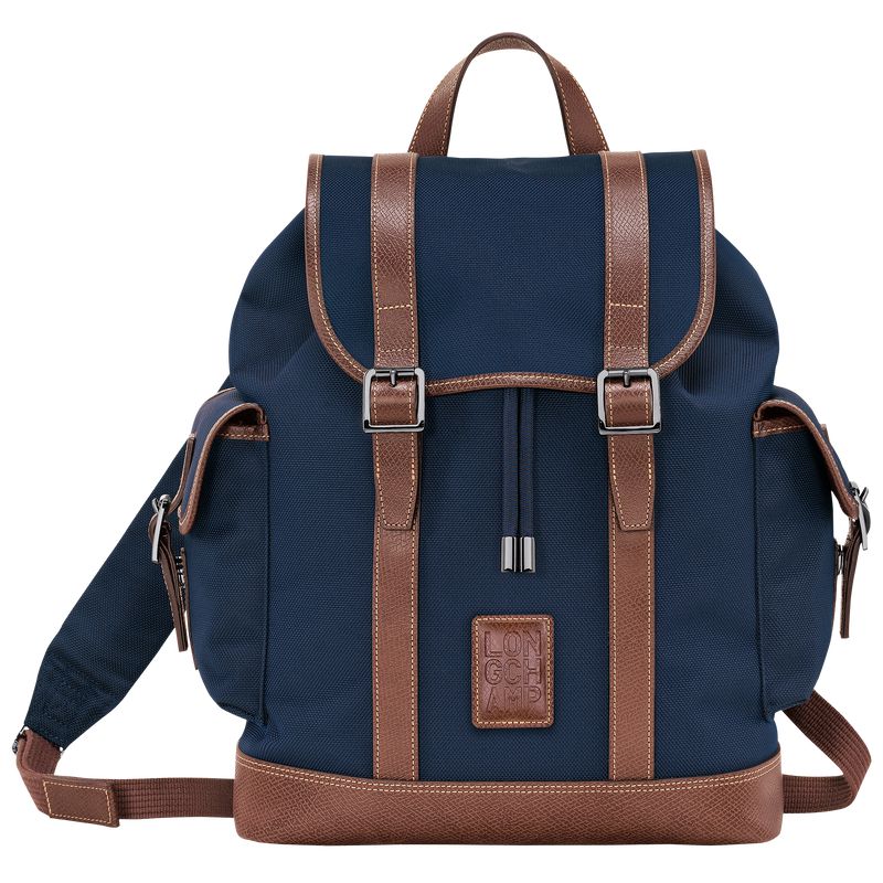 Longchamp Boxford Rucksack Herren Blau | Deutschland-346ZHYKSA