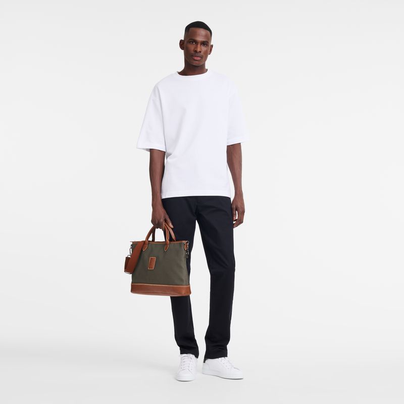 Longchamp Boxford S Aktentasche Damen Braun | Deutschland-186VEBUXL