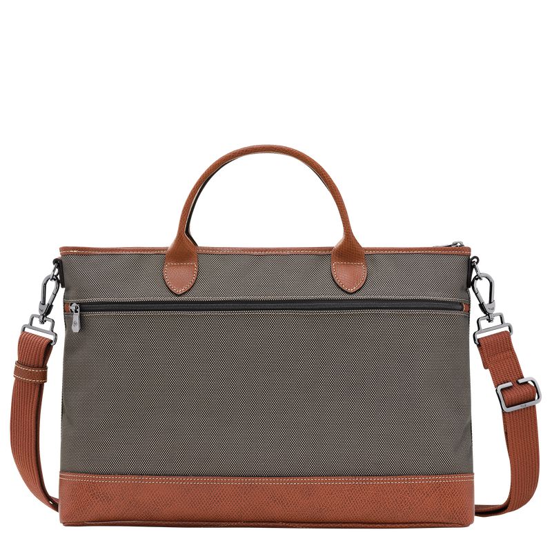 Longchamp Boxford S Aktentasche Damen Braun | Deutschland-186VEBUXL