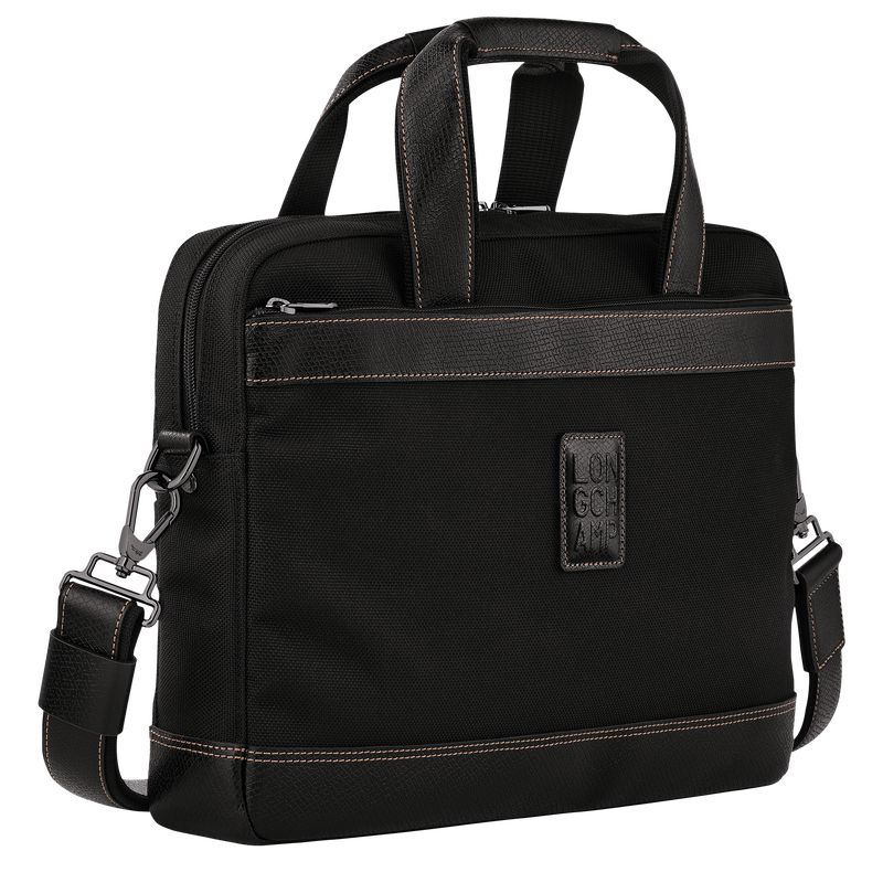 Longchamp Boxford S Aktentasche Herren Schwarz | Deutschland-073HZFWCX