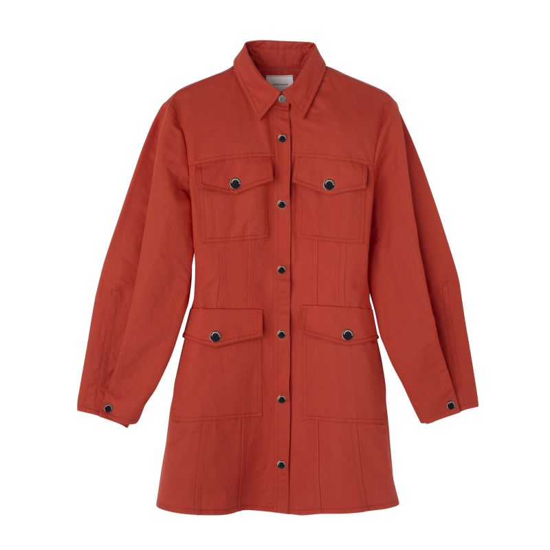 Longchamp Canvas Kleid Damen Rosa | Deutschland-592YZTVHP