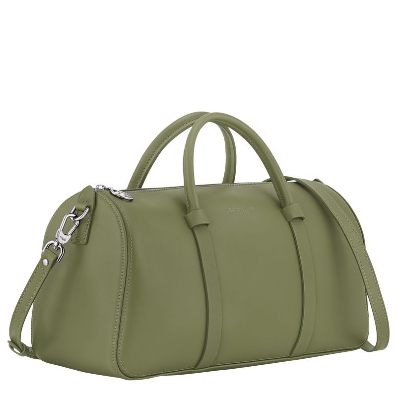 Longchamp Daylong L Handtasche Damen Grün | Deutschland-391KIOEDG