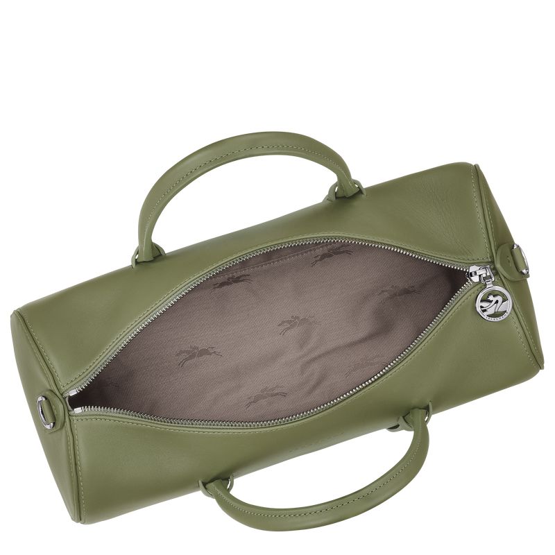 Longchamp Daylong L Handtasche Damen Grün | Deutschland-391KIOEDG