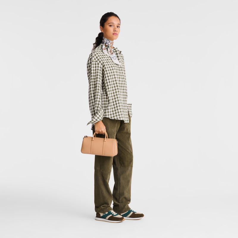 Longchamp Daylong M Handtasche Damen Braun | Deutschland-980VRYSDX