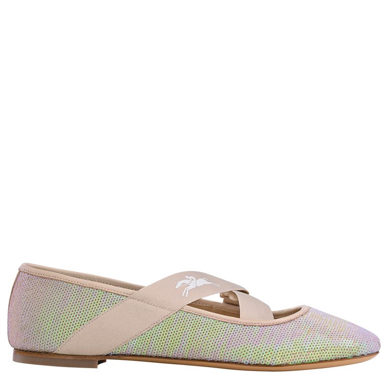 Longchamp Energy Ballerinas Damen Rosa | Deutschland-945OZCBGY