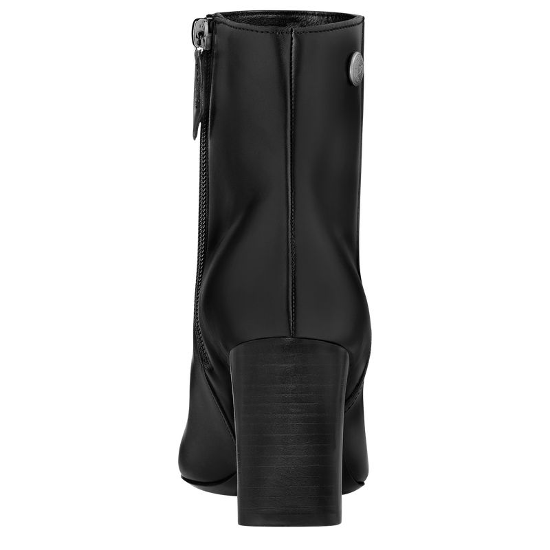 Longchamp Epure Low Stiefel Damen Schwarz | Deutschland-967FMBQGC
