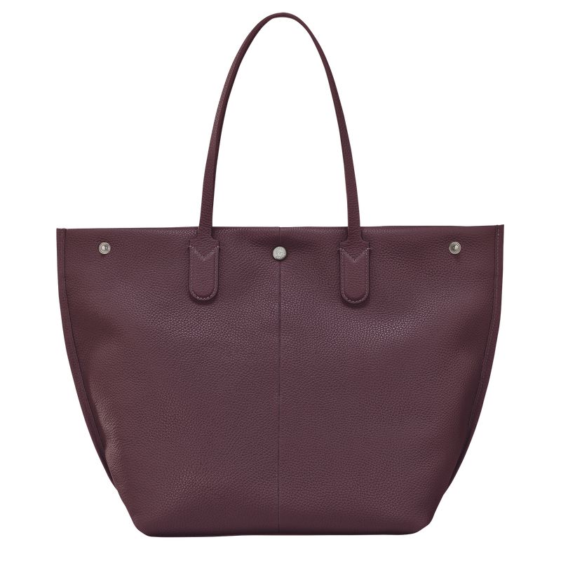 Longchamp Essential L Tragetasche Damen Dunkellila | Deutschland-705XACTSP
