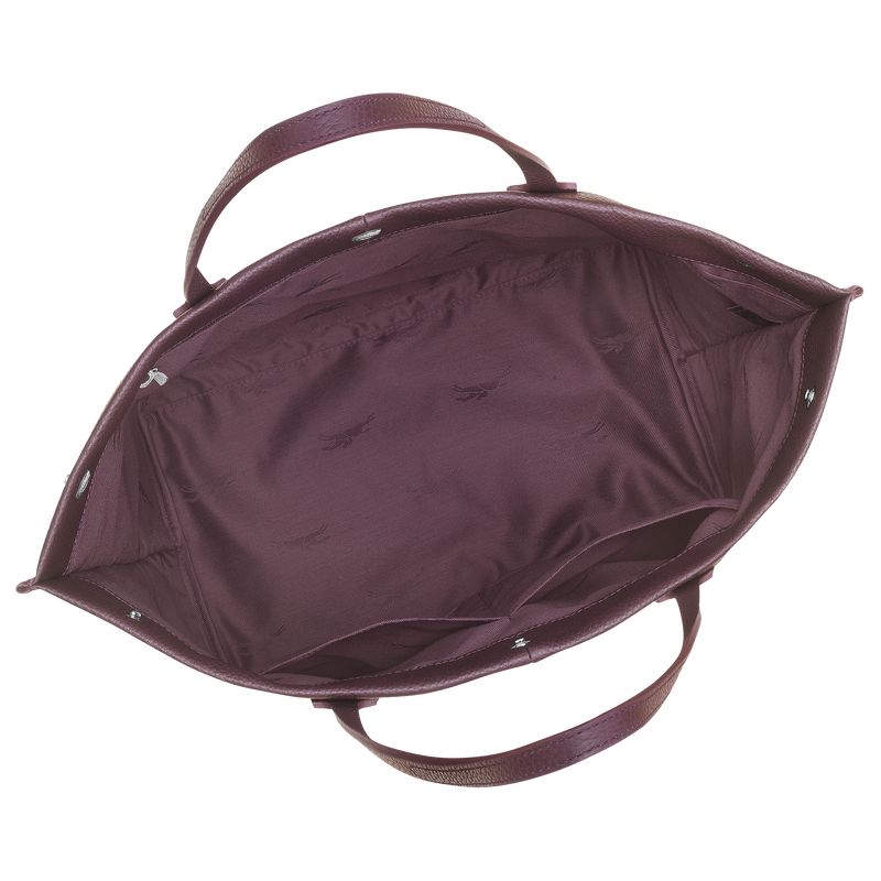 Longchamp Essential L Tragetasche Damen Dunkellila | Deutschland-705XACTSP