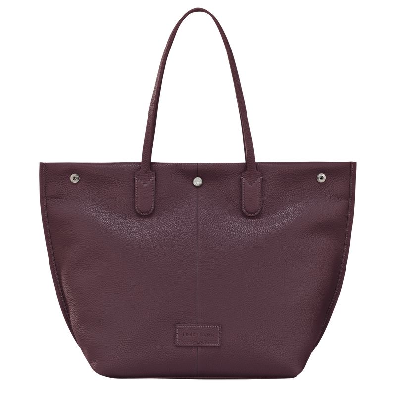 Longchamp Essential L Tragetasche Damen Dunkellila | Deutschland-705XACTSP