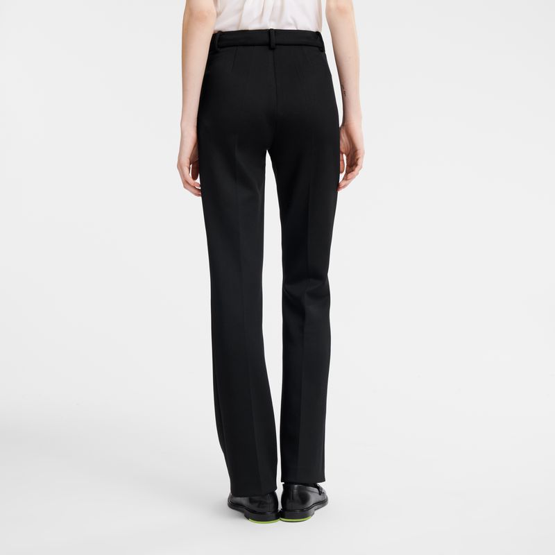 Longchamp Jersey Hose Damen Schwarz | Deutschland-230JWOHAV