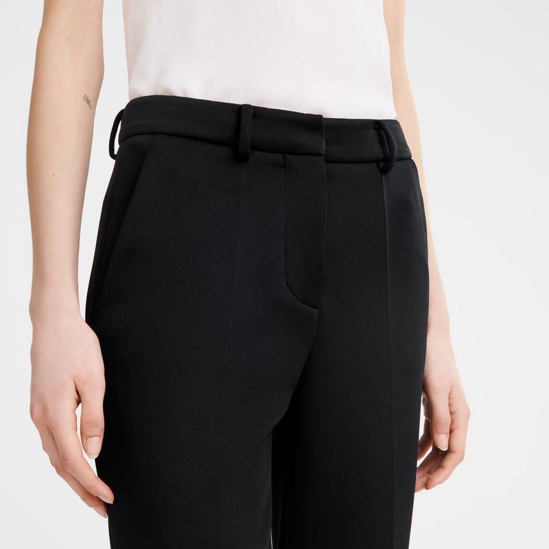 Longchamp Jersey Hose Damen Schwarz | Deutschland-230JWOHAV