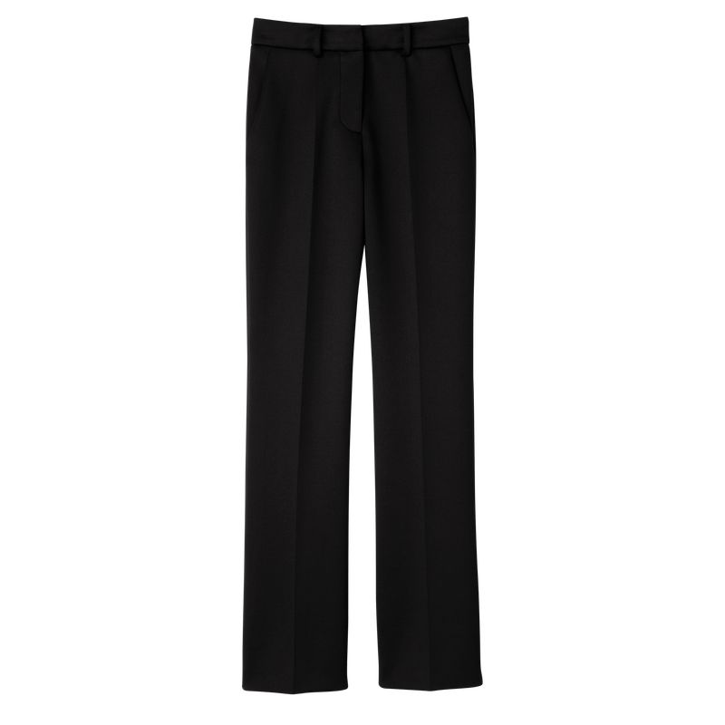 Longchamp Jersey Hose Damen Schwarz | Deutschland-230JWOHAV