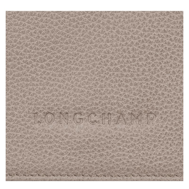 Longchamp Le Foulonné Geldbörse Damen Grau | Deutschland-457QGYSIO