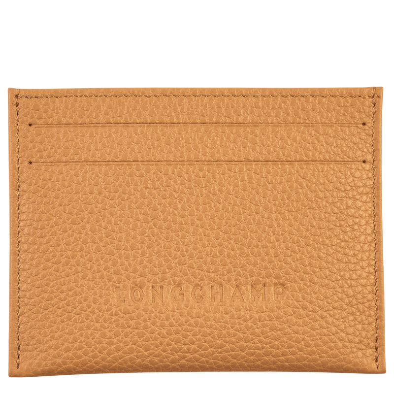 Longchamp Le Foulonné Kartenhülle Herren Braun | Deutschland-138QWSNPB