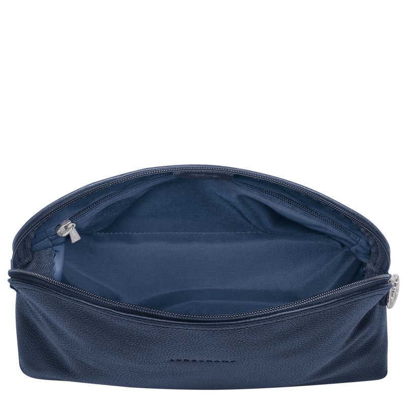 Longchamp Le Foulonné Kulturbeutel Herren Navy | Deutschland-768VAZQCF