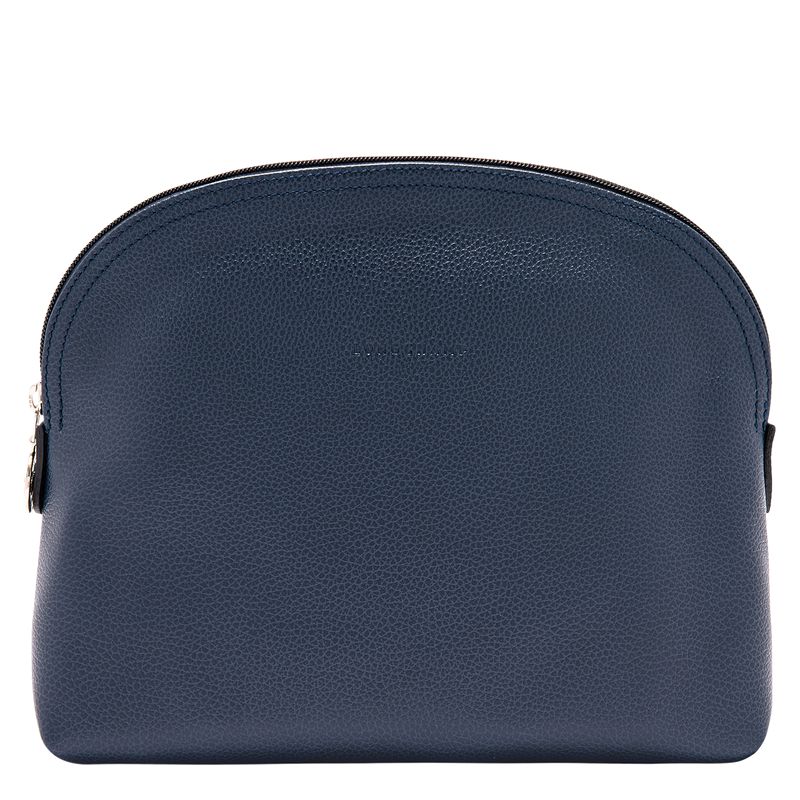 Longchamp Le Foulonné Kulturbeutel Herren Navy | Deutschland-768VAZQCF