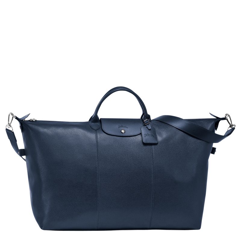 Longchamp Le Foulonné L Reisetasche Damen Navy | Deutschland-560VLYKQD