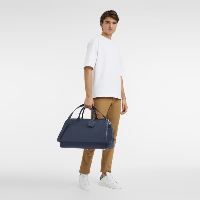 Longchamp Le Foulonné L Reisetasche Herren Navy | Deutschland-418JHCVWY