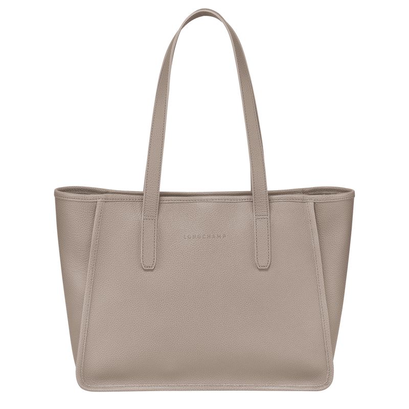Longchamp Le Foulonné L Tragetasche Damen Beige | Deutschland-456WHSMIB