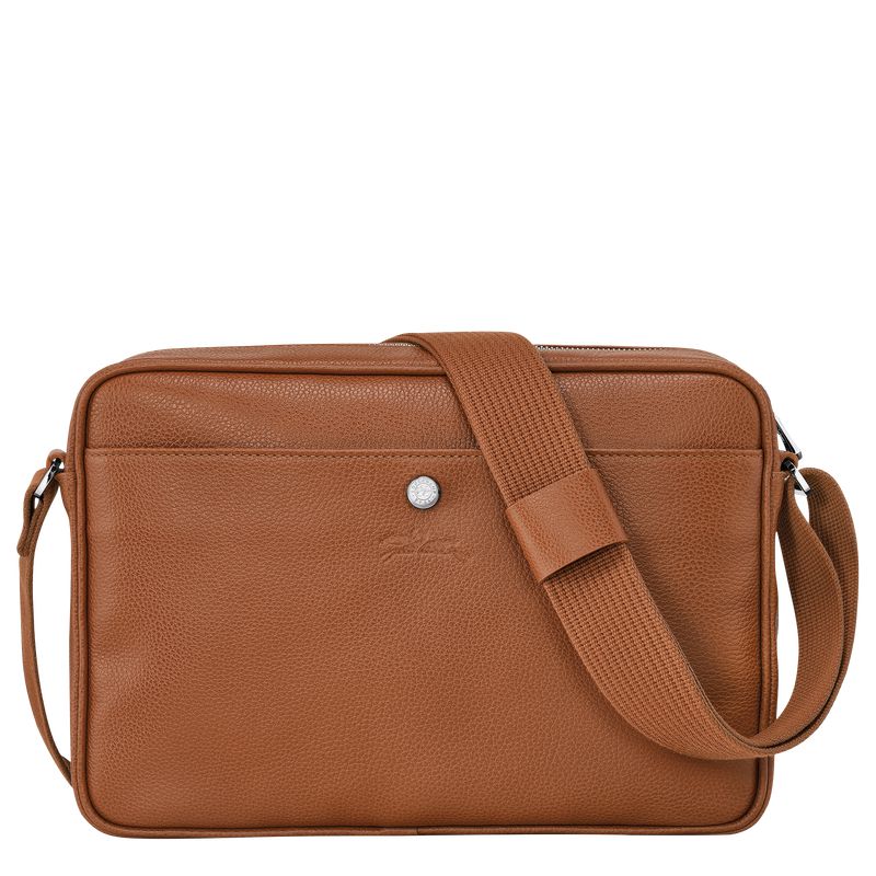Longchamp Le Foulonné M Camera Umhängetasche Herren Braun | Deutschland-842RVMOLH