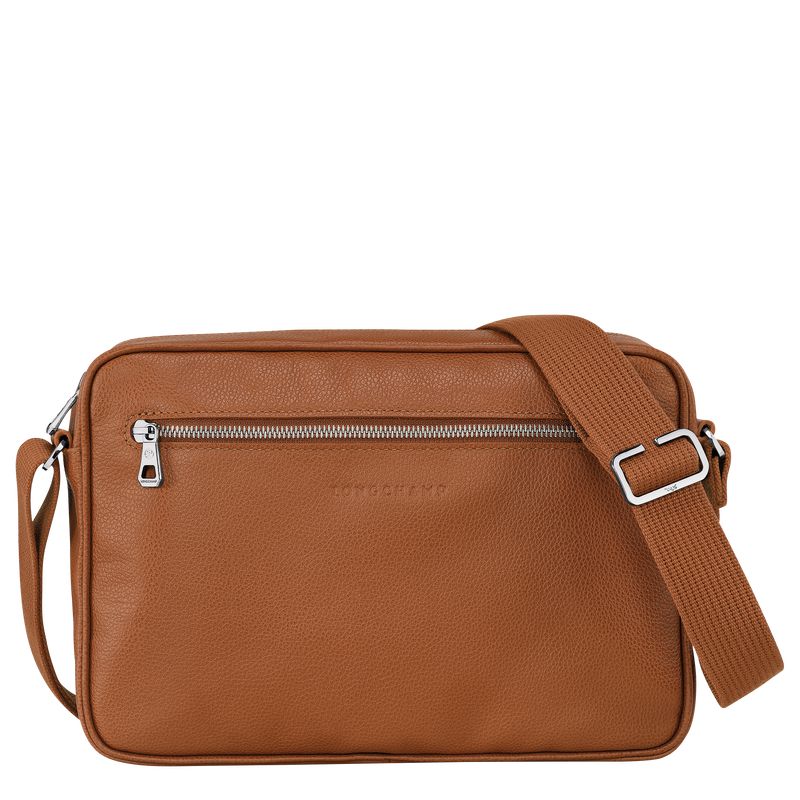 Longchamp Le Foulonné M Camera Umhängetasche Herren Braun | Deutschland-842RVMOLH
