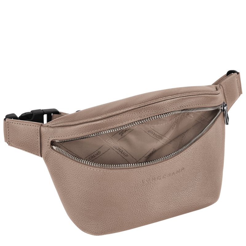 Longchamp Le Foulonné M Gürteltasche Damen Grau | Deutschland-870CUAFYT