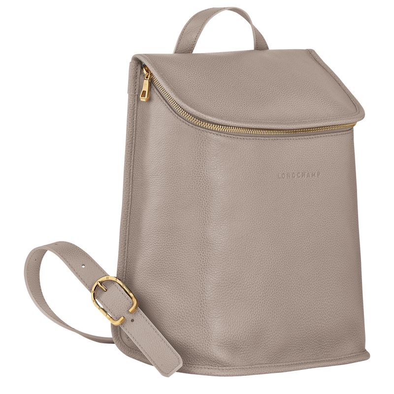 Longchamp Le Foulonné Rucksack Damen Beige | Deutschland-936QDAUXY