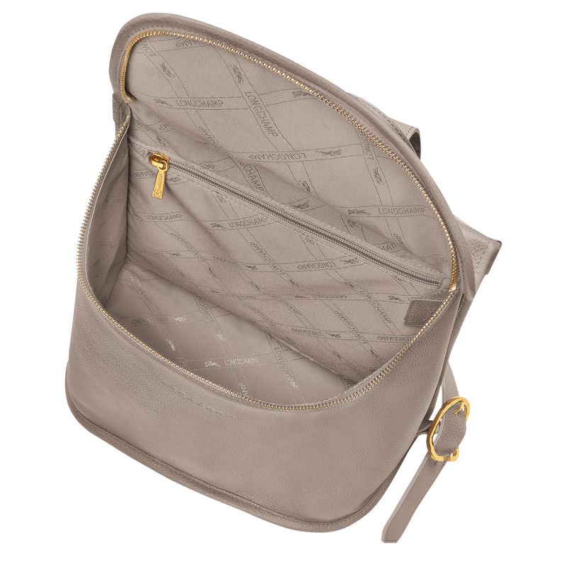 Longchamp Le Foulonné Rucksack Damen Beige | Deutschland-936QDAUXY
