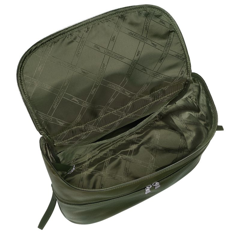Longchamp Le Foulonné Rucksack Herren Khaki | Deutschland-691CKSRZA