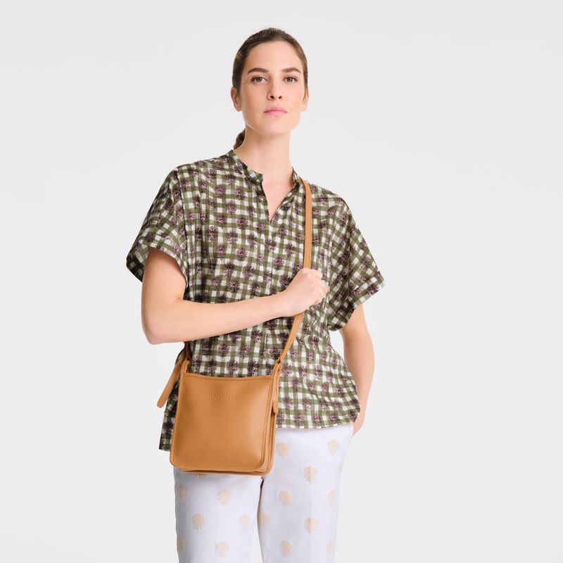 Longchamp Le Foulonné S Umhängetasche Damen Braun | Deutschland-348UGHOZT