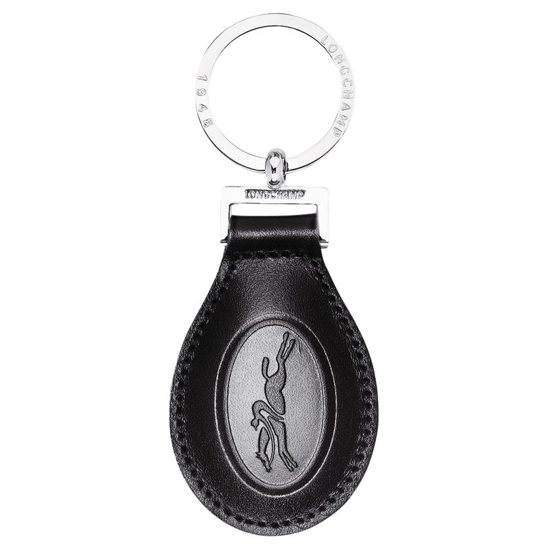 Longchamp Le Foulonné Schlüsselringe Herren Schwarz | Deutschland-150RWBFAQ