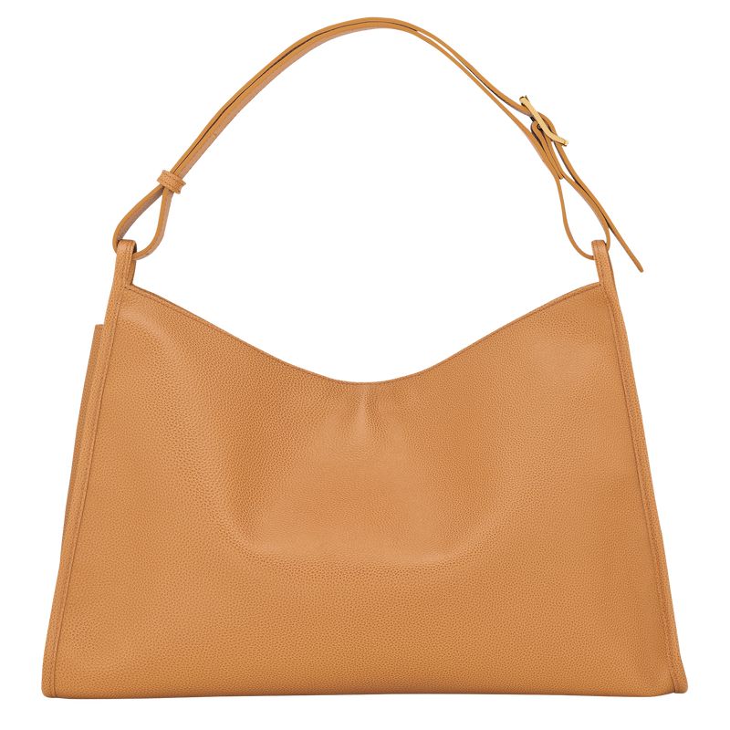 Longchamp Le Foulonné Xl Schultertasche Damen Braun | Deutschland-951MBLUXO