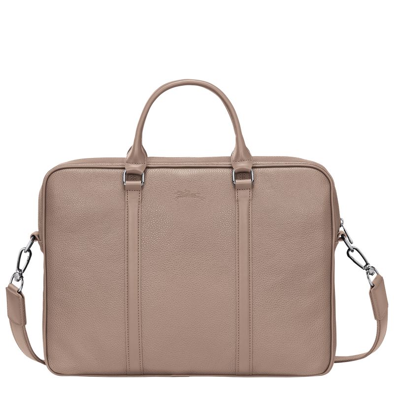 Longchamp Le Foulonné Xs Aktentasche Herren Beige | Deutschland-750YPHUME
