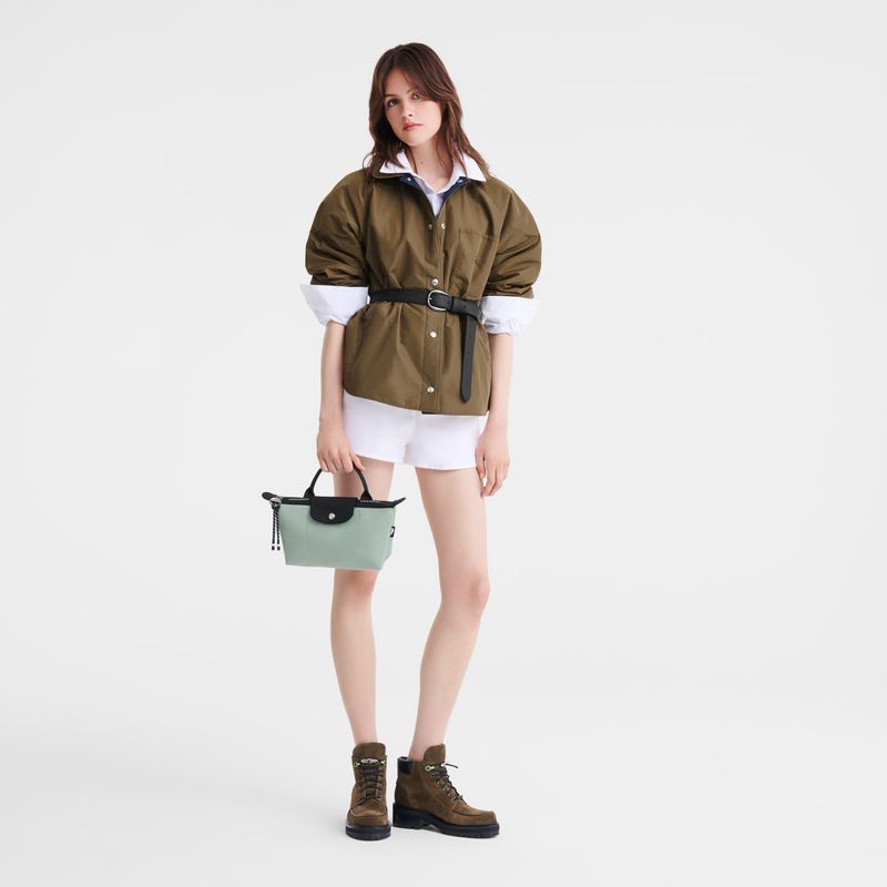 Longchamp Le Pliage Energy Beuteltasche Damen Blau Grün | Deutschland-148YQLHZT