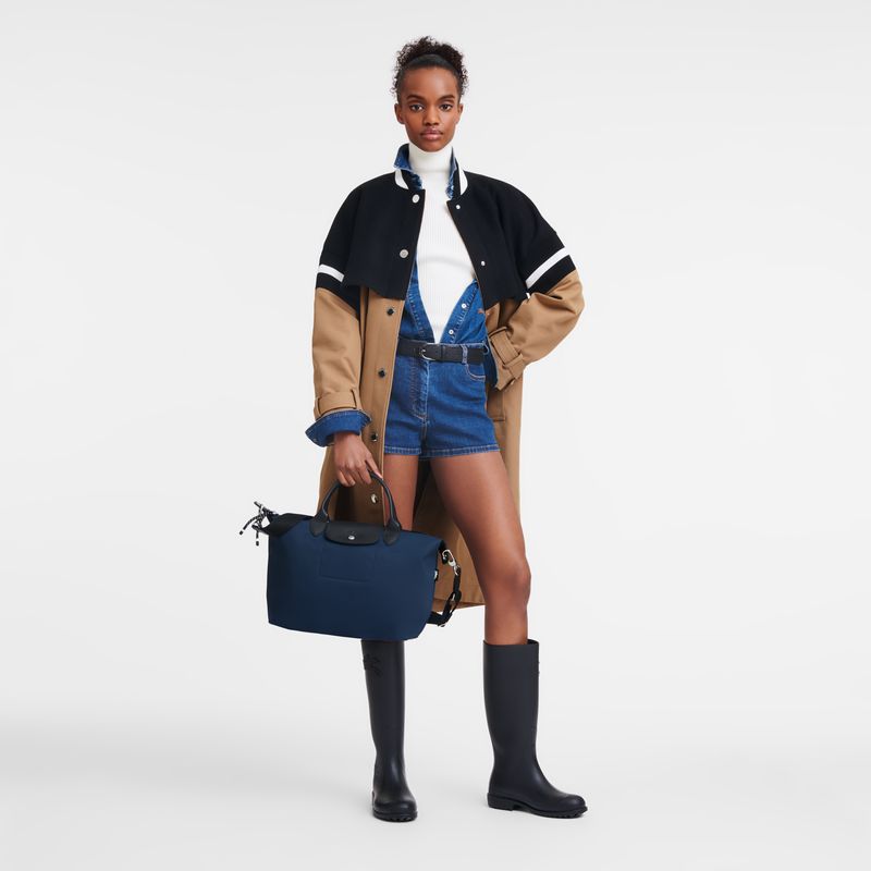 Longchamp Le Pliage Energy L Handtasche Damen Navy | Deutschland-301PLOYXR