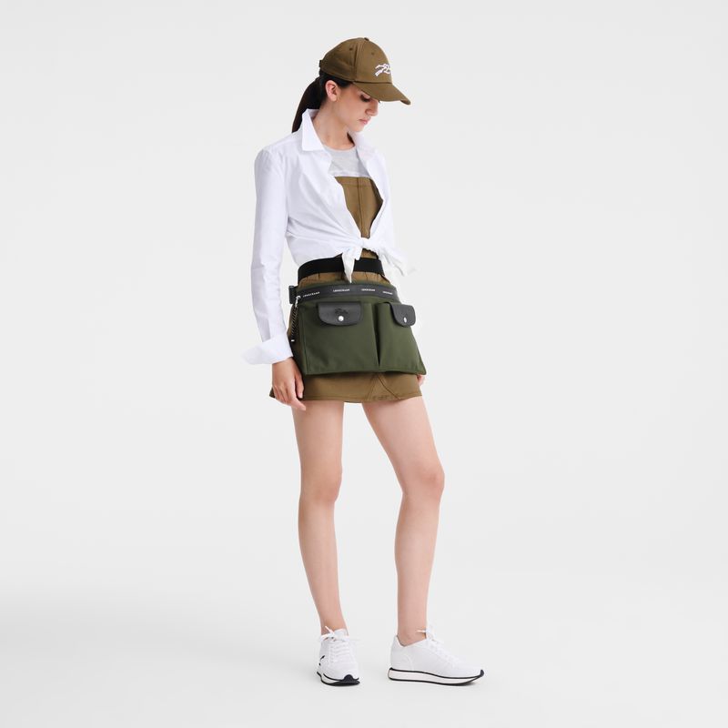 Longchamp Le Pliage Energy L Umhängetasche Damen Khaki | Deutschland-906JACQYL