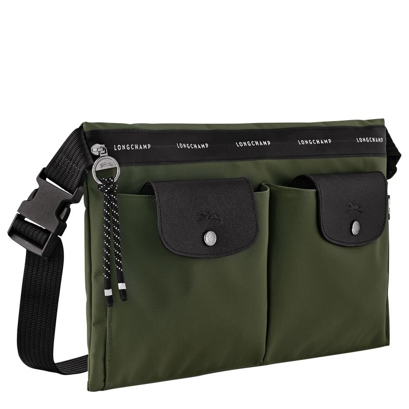 Longchamp Le Pliage Energy L Umhängetasche Damen Khaki | Deutschland-906JACQYL