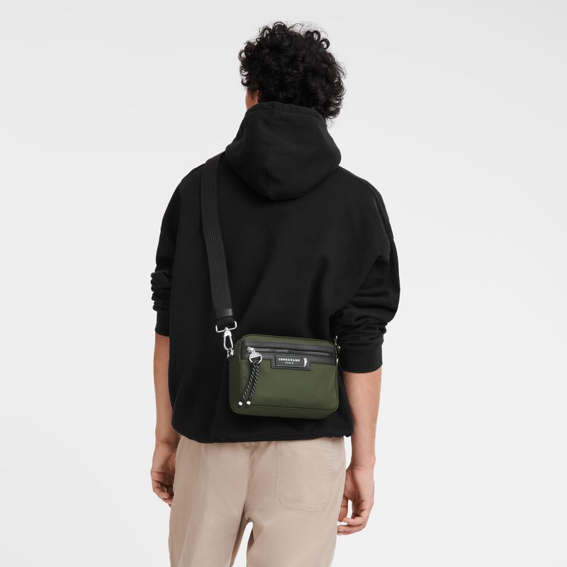 Longchamp Le Pliage Energy S Camera Umhängetasche Herren Khaki | Deutschland-219YLRWNB