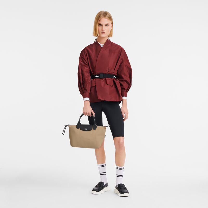 Longchamp Le Pliage Energy S Handtasche Herren Khaki | Deutschland-985DVCSQX